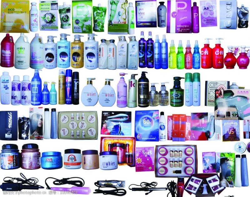 美容美发用品素材图片素材